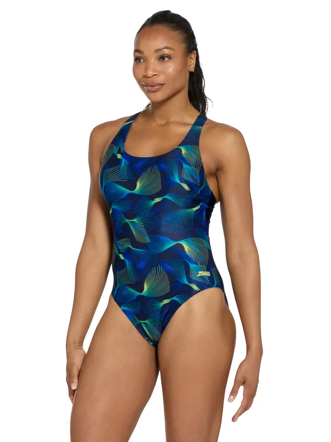 Sale, view full size image of Front view of Product detail - Womens Siroc Sonicback Swimsuit SIRO