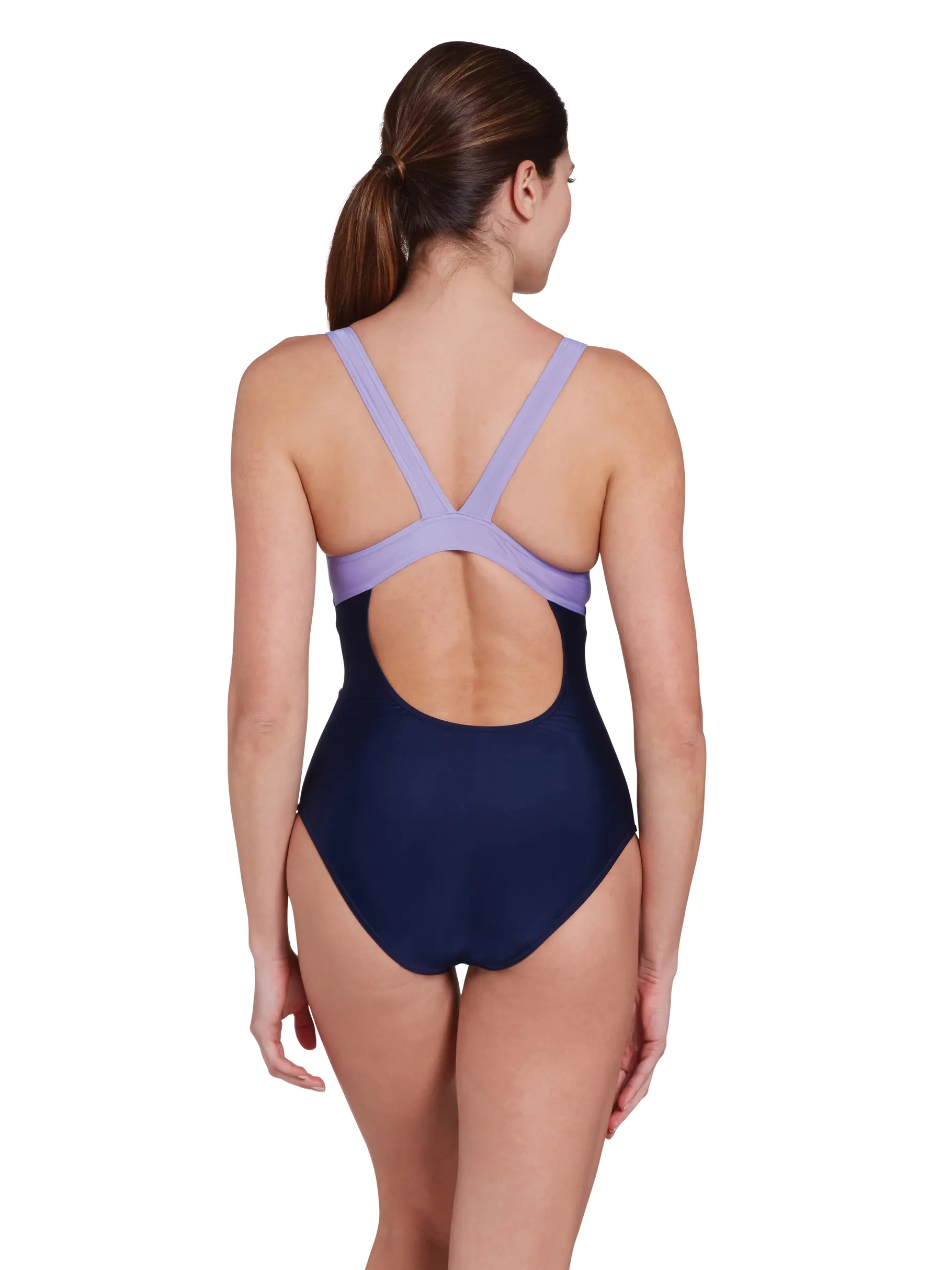 Sale,Clearance, view full size image of Front view of Product detail - Eclipse Speedback Swimsuit ECLI