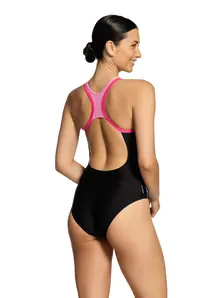 Display front view 2 of Product detail - Womens Tropicana Atom Back Swimsuit TROP