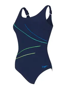 Display front view 5 of Product detail - Womens Octane Adjustable Macmasters Scoopback Swimsuit OCTA