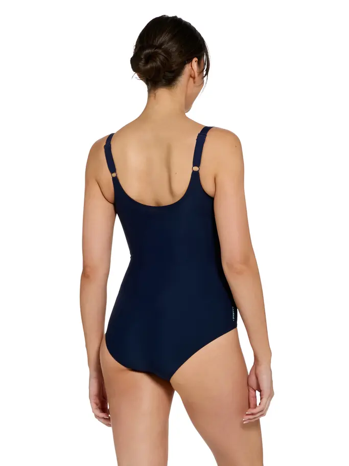 Sale,Clearance, view full size image of Front view of Product detail - Womens Paradiso Adjustable Macmaster Scoopback Swimsuit PRDS