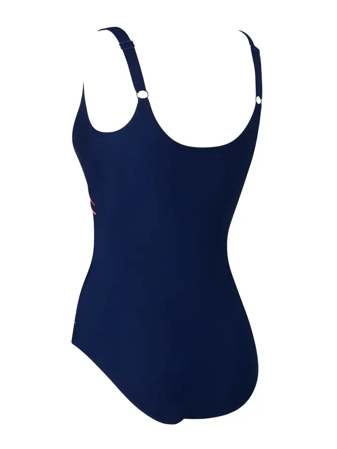 Sale,Clearance, view full size image of Front view of Product detail - Womens Paradiso Adjustable Macmaster Scoopback Swimsuit PRDS