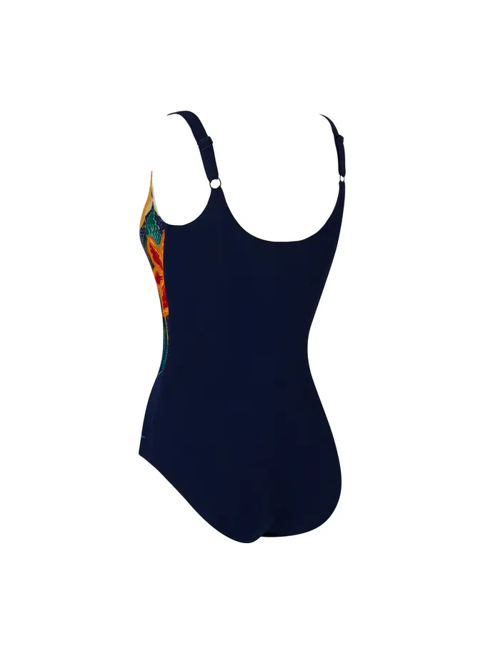 Sale,Clearance, view full size image of Front view of Product detail - Womens Mandira Adjustable Scoopback Swimsuit MAND