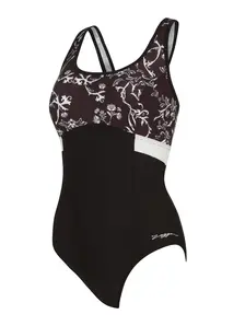 Display front view 5 of Product detail - Womens Classique Dakota Printed Crossback Swimsuit CLAS