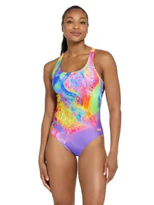 Display front view 1 of Product detail - Womens Jazzy Powerback Swimsuit JAZZ