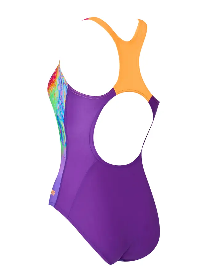 Sale,Clearance, view full size image of Front view of Product detail - Womens Jazzy Powerback Swimsuit JAZZ