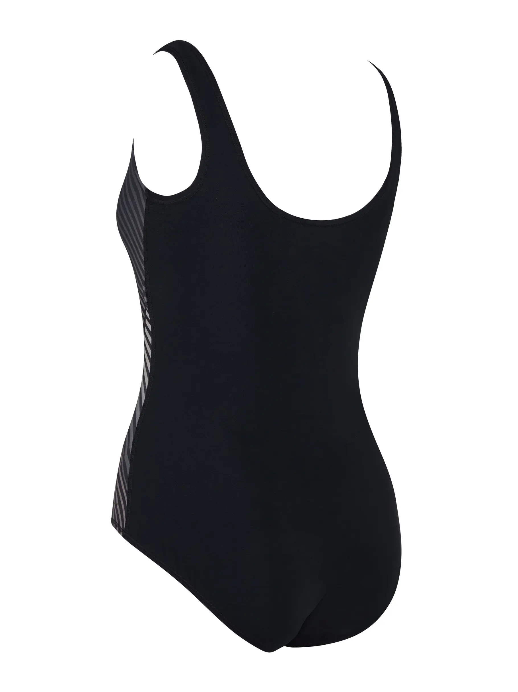 Sale, view full size image of Front view of Product detail - Womens Seafarer Scoopback Swimsuit SEAF