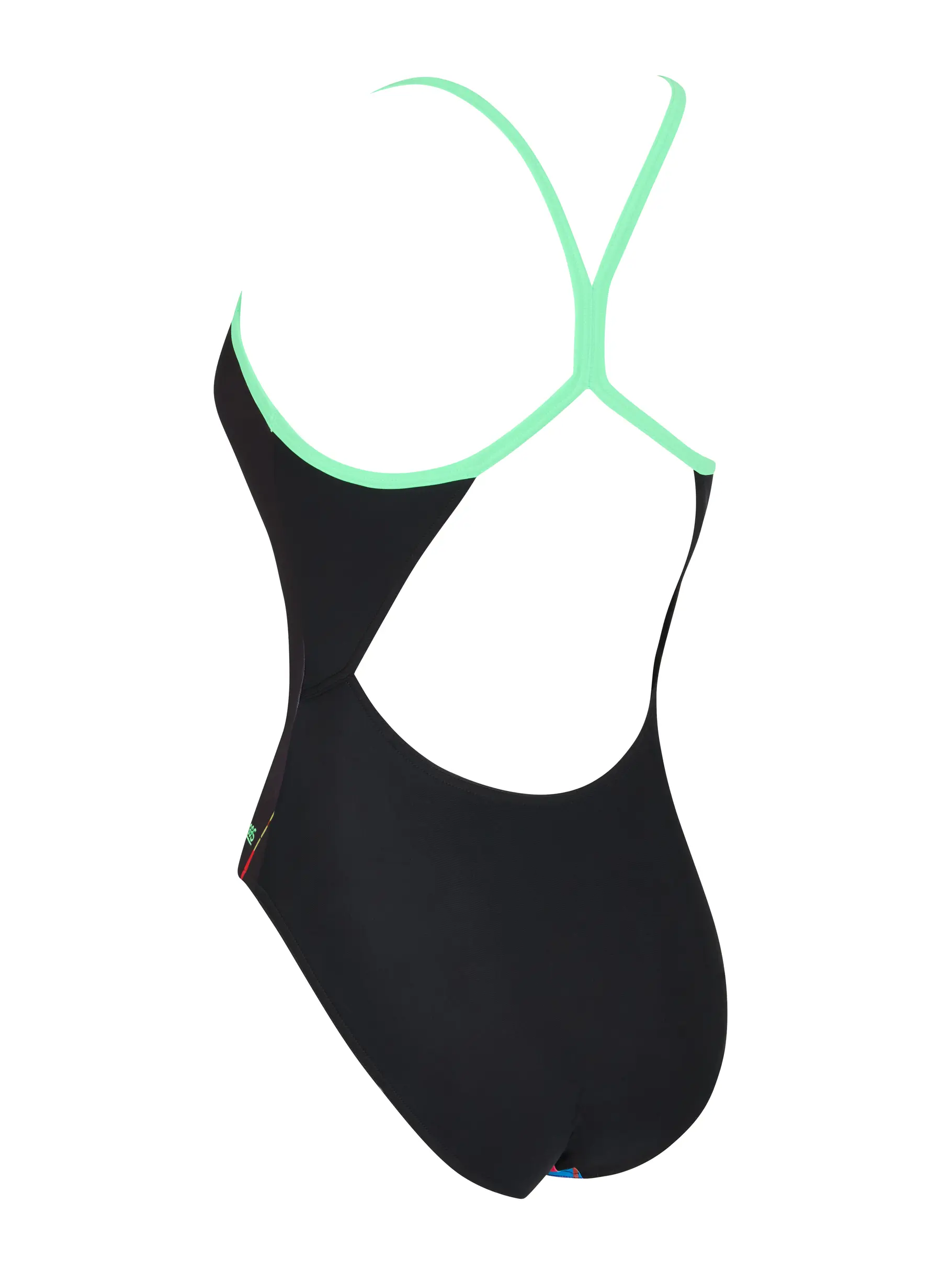 Sale,Clearance, view full size image of Front view of Product detail - Womens Skyscraper Sprintback Swimsuit SKYS