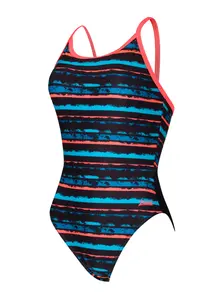 Display front view 5 of Product detail - Womens Wake Sprintback Swimsuit WAKE