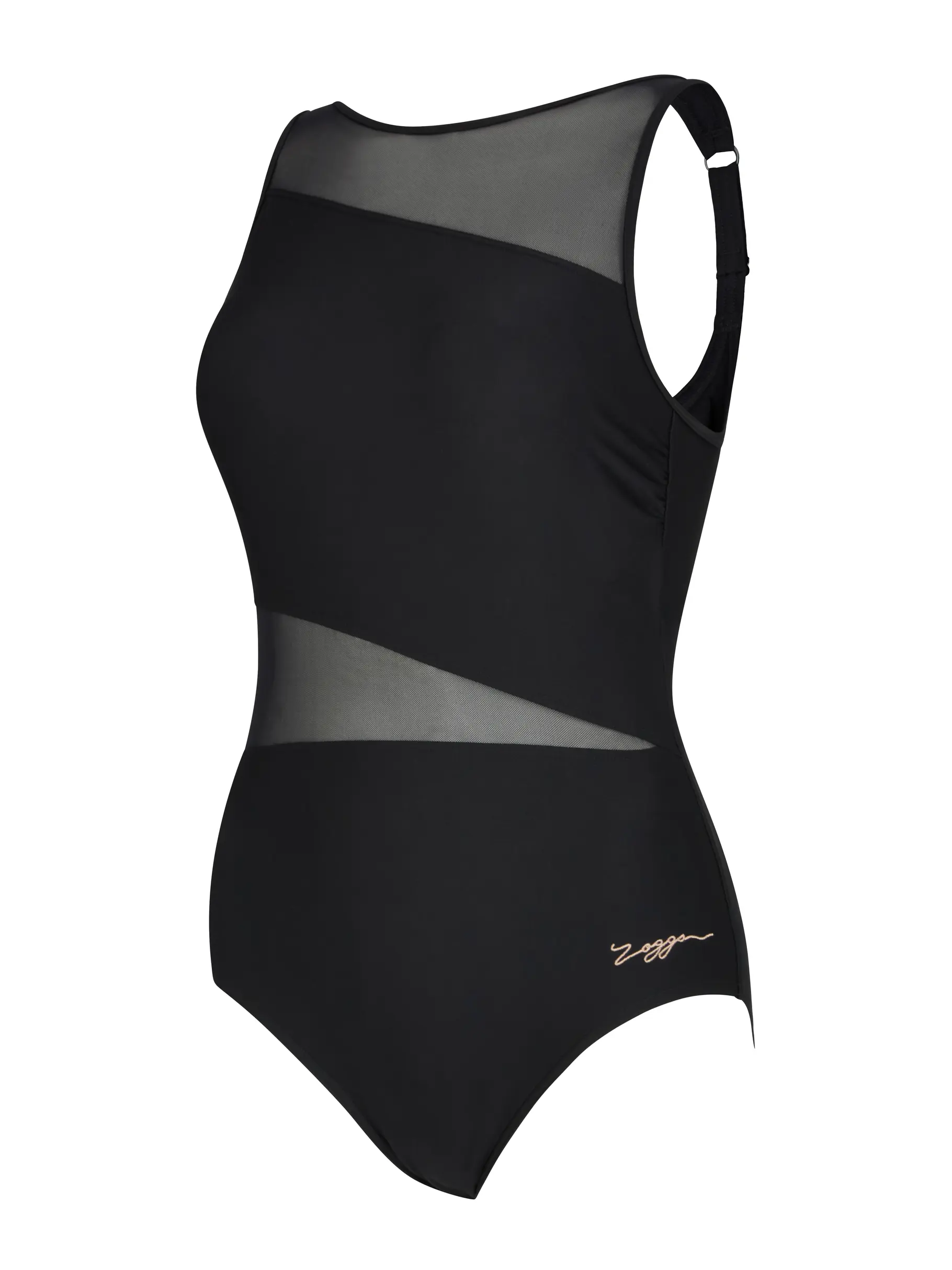 Sale,Clearance, view full size image of Front view of Product detail - Womens Rustique Mesh V Back Swimsuit RUST