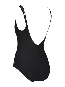 Display front view 5 of Product detail - Womens Rustique Mesh V Back Swimsuit RUST