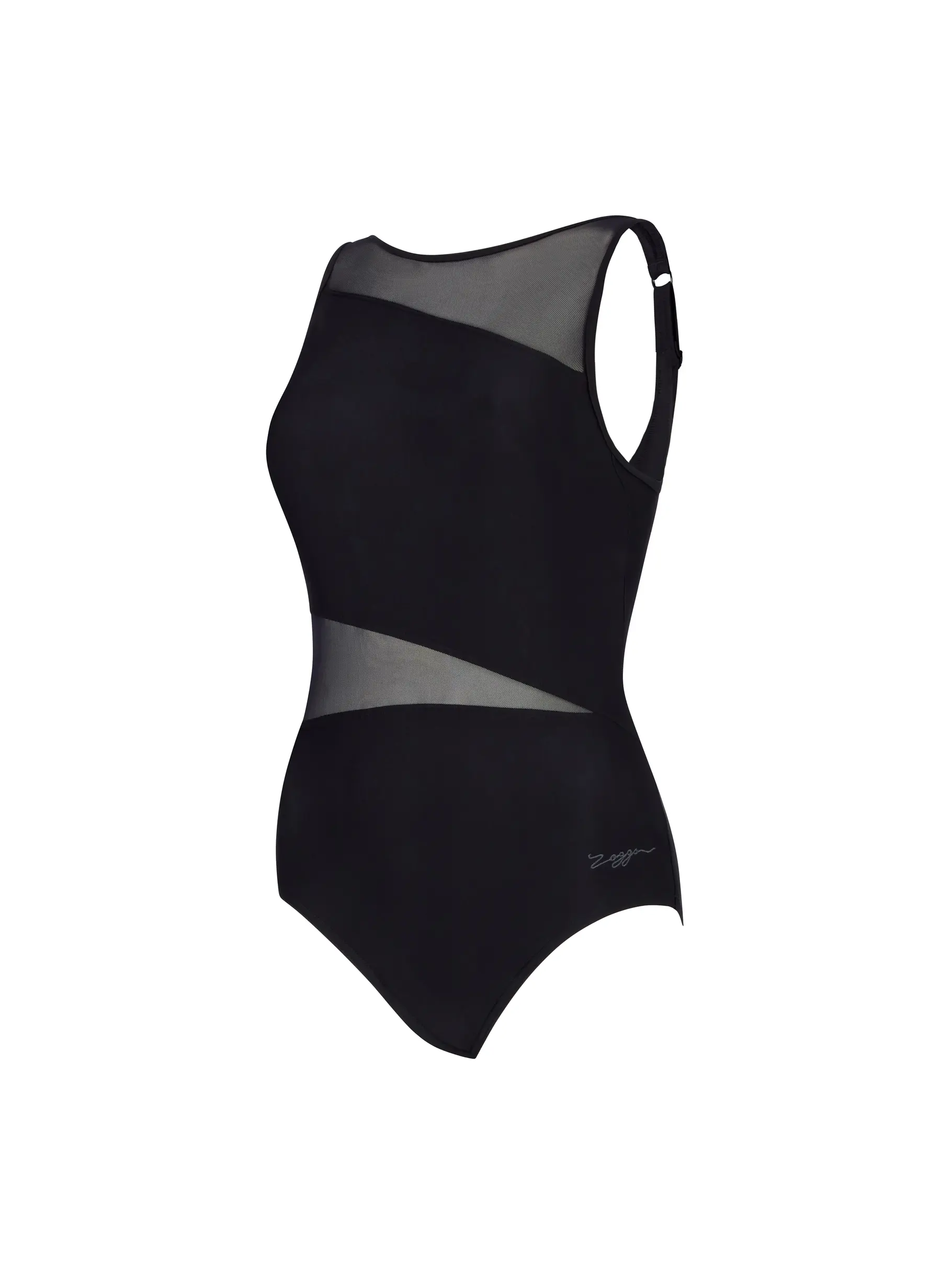 Sale,Clearance, view full size image of Front view of Product detail - Womens Rustique Mesh V Back Swimsuit RUST