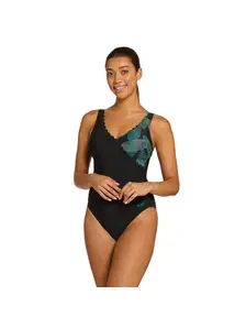 Display front view 4 of Product detail - Womens Evergreen Scallop Classicback Swimsuit EVER