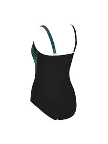 Display front view 6 of Product detail - Womens Evergreen Scallop Classicback Swimsuit EVER