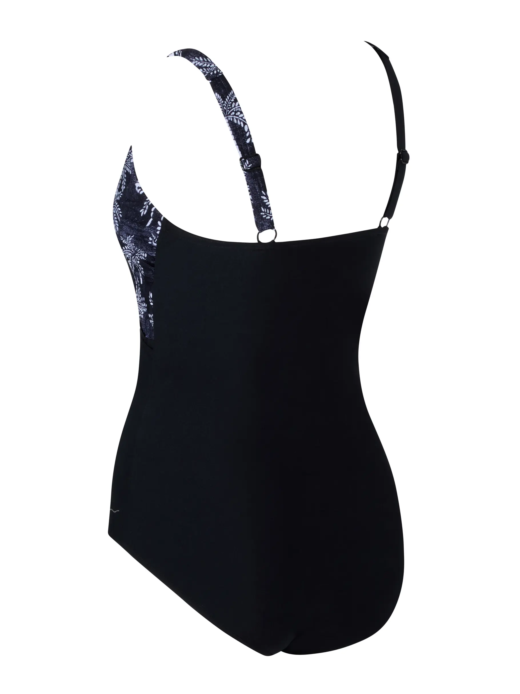 Sale,Clearance, view full size image of Front view of Product detail - Jumera Scallop Classicback Swimsuit JUME