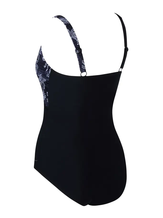 Sale,Clearance, view full size image of Front view of Product detail - Jumera Scallop Classicback Swimsuit JUME