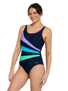 Display front view 4 of Product detail - Womens Circus Sandon Adjustable Scoopback Swimsuit CRCS