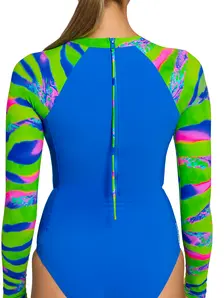Display front view 4 of Product detail - Womens Jungle Waver Paddle Suit JNWA