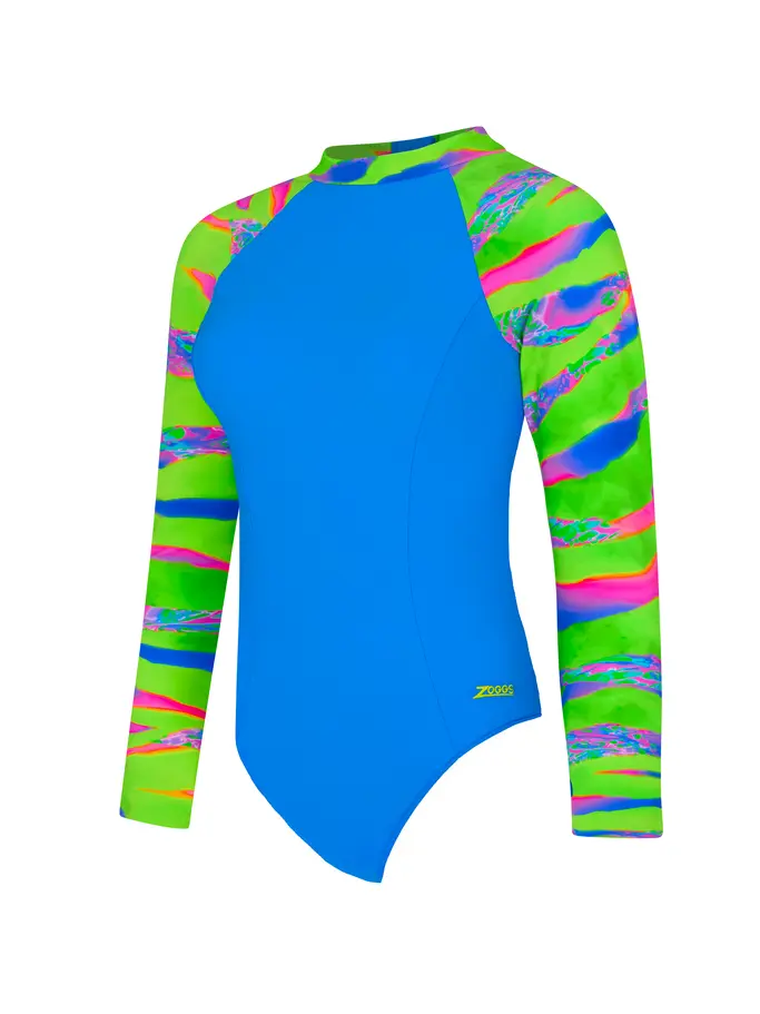 New, view full size image of Front view of Product detail - Womens Jungle Waver Paddle Suit JNWA