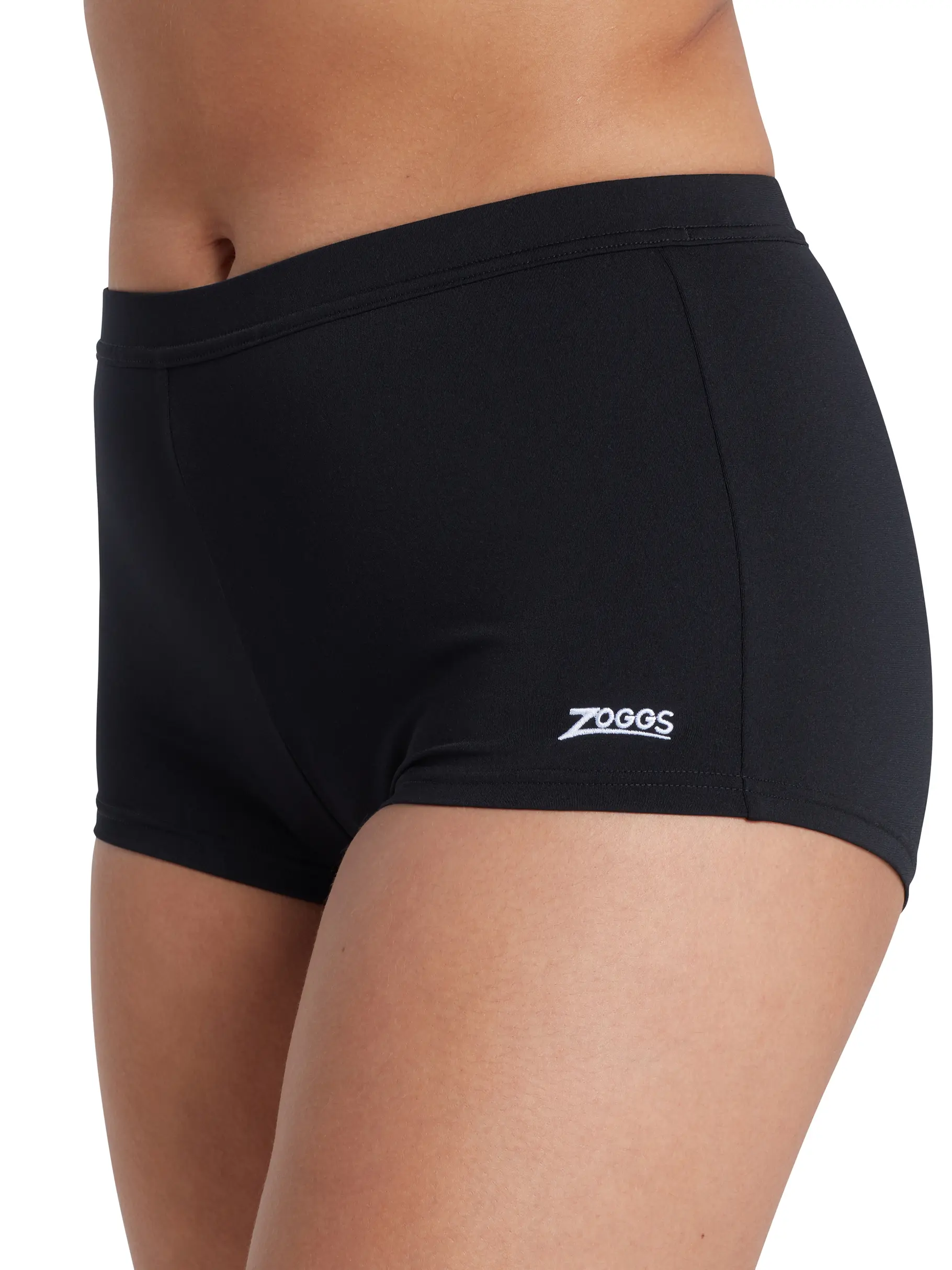 , view full size image of Front view of Product detail - Harlem Boyleg Short black