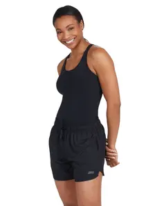 Display front view 1 of Product detail - Indie Drawstring Short black
