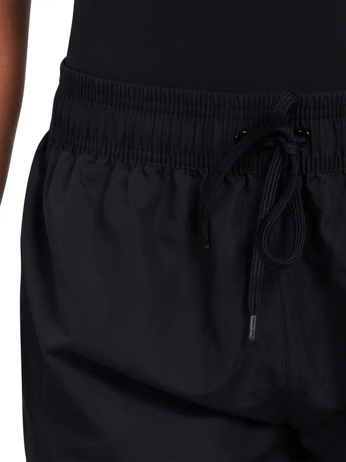 , view full size image of Front view of Product detail - Indie Drawstring Short black