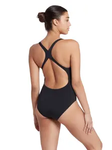 Display front view 2 of Product detail - Womens Cottesloe Flyback Swimsuit black