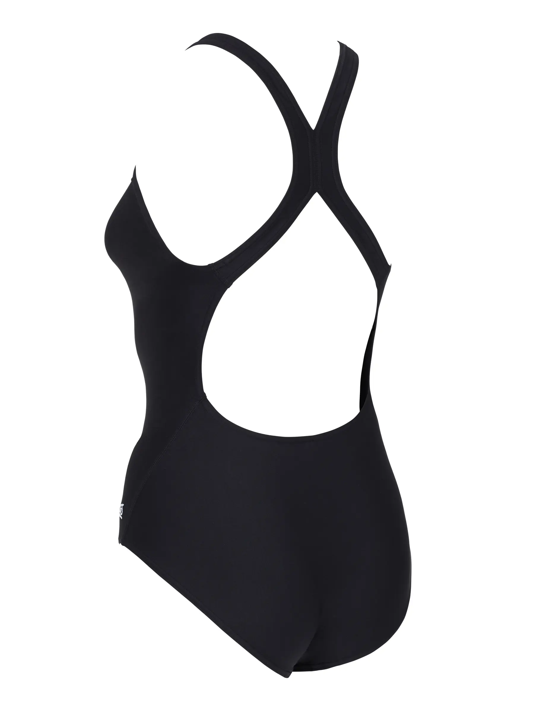 , view full size image of Front view of Product detail - Womens Cottesloe Flyback Swimsuit black