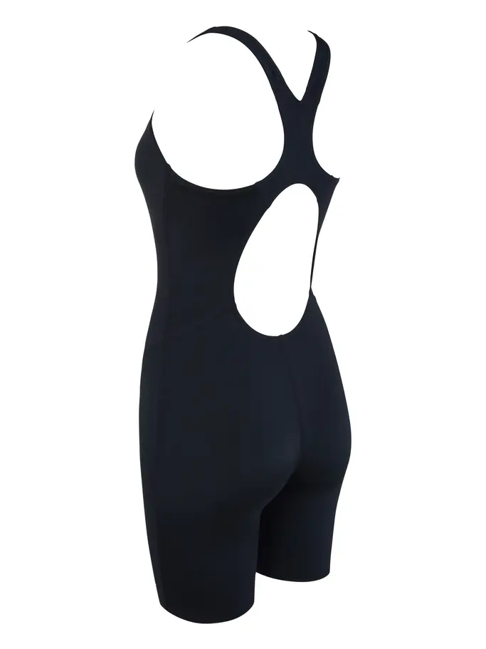 , view full size image of Front view of Product detail - Womens Cottesloe Black One Piece Legsuit black