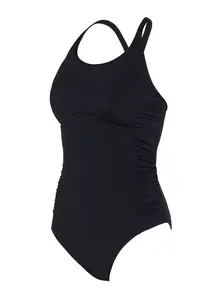 Display front view 3 of Product detail - Womens Multiway One Piece Swimsuit black