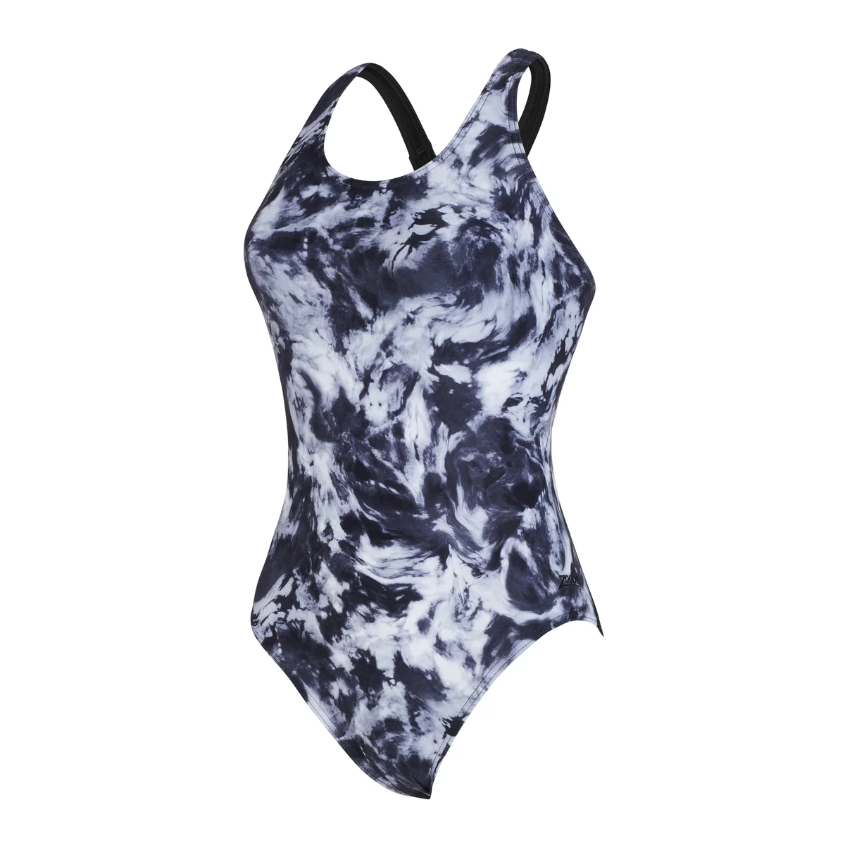 Marble Powerback Women One Piece Swimsuit