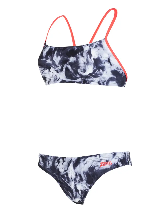 Out of Stock, Ansicht Großes Bild der Vorderseite Product detail - Marble Tri Back 2 Piece black