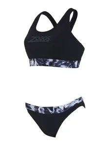 Display front view 5 of Product detail - Marble Actionback 2 Piece swimsuit black