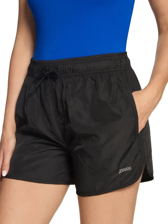, view full size image of Front view of Product detail - Womens Indie Shorts black
