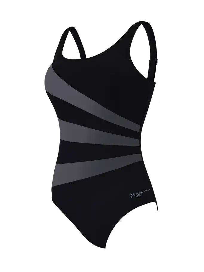Out of Stock, Ansicht Großes Bild der Vorderseite Product detail - Sandon Adjustable Scoopback One Piece black