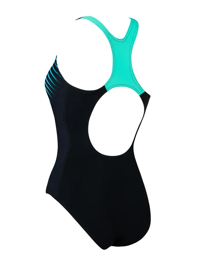 New, view full size image of Front view of Product detail - Womens Extender Powerback Swimsuit EXMN