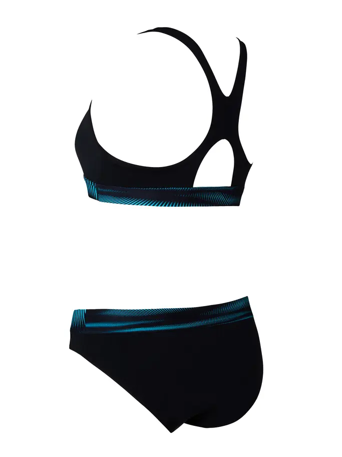 New, view full size image of Front view of Product detail - Extender Actionback 2 Piece Swimsuit EXLB