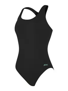 Display front view 5 of Product detail - Womens Freedom Powerback Swimsuit black