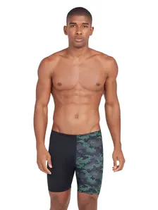 Display front view 1 of Product detail - Mens Camo Print Mid Jammer CAMO