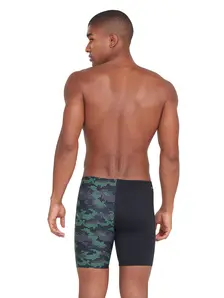 Display front view 2 of Product detail - Mens Camo Print Mid Jammer CAMO