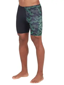 Display front view 4 of Product detail - Mens Camo Print Mid Jammer CAMO