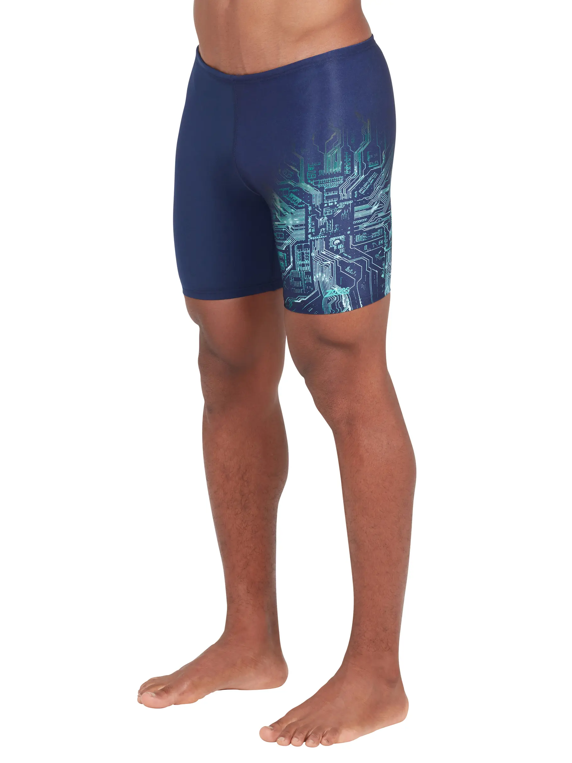 Out of Stock,Sale, Ansicht Großes Bild der Vorderseite Product detail - Mens Cortex Print Mid Jammer CRT