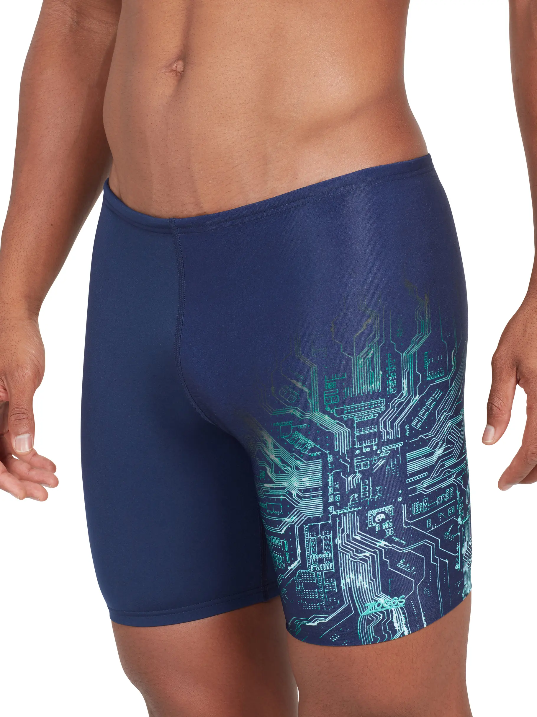 Out of Stock,Sale, Ansicht Großes Bild der Vorderseite Product detail - Mens Cortex Print Mid Jammer CRT