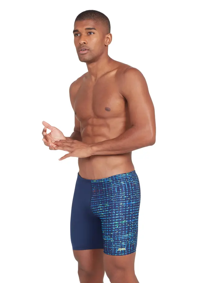 Out of Stock,Sale, voir image en taille réelle de la vue frontale de Product detail - Mens Element Print Mid Jammer ELEM