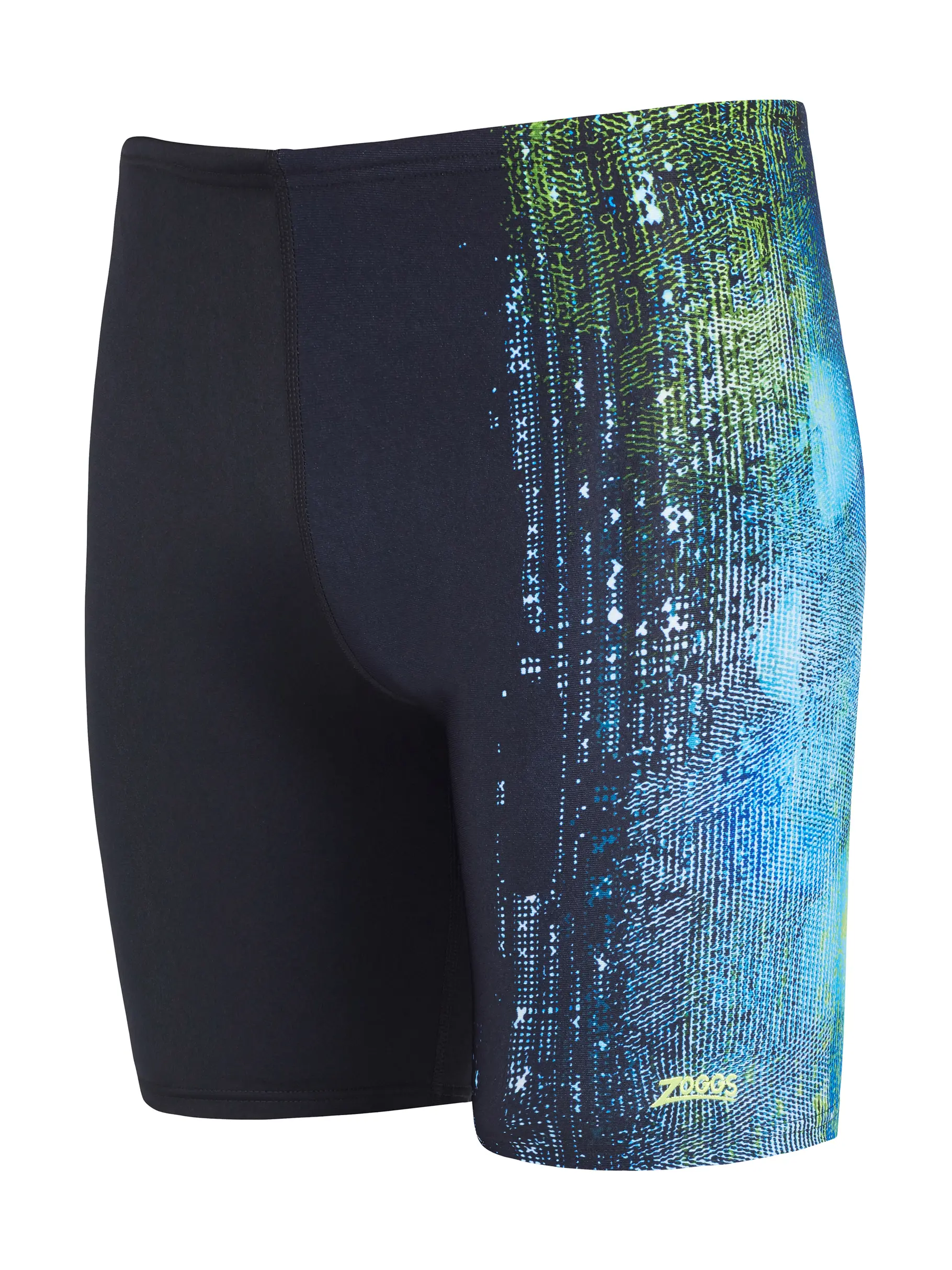 Out of Stock,Sale, Ansicht Großes Bild der Vorderseite Product detail - Mens Grit Print Mid Jammer GRIT