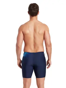 Display front view 2 of Product detail - Mens Helix Print Mid Jammer HLIX
