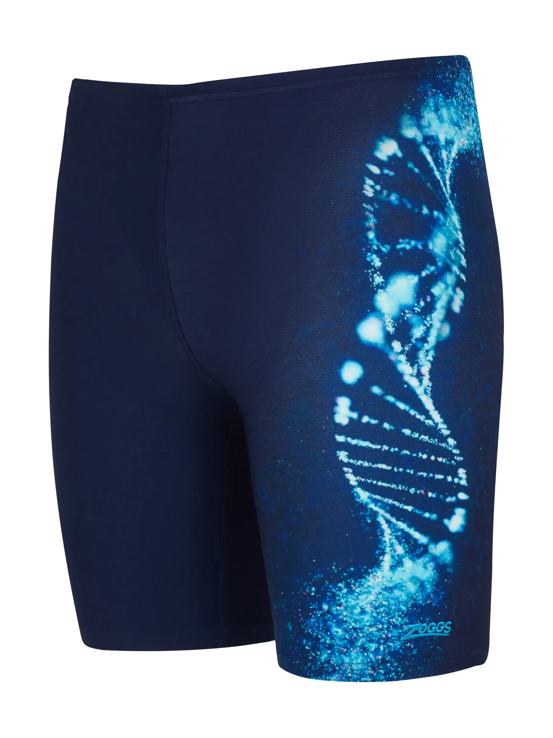 Sale,Clearance, view full size image of Front view of Product detail - Mens Helix Print Mid Jammer HLIX
