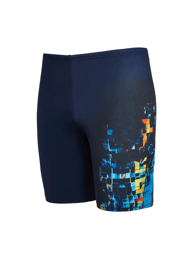 Pixel Print Mid Jammer