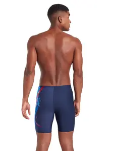 Display front view 2 of Product detail - Mens Pulse Print Mid Jammer PLSE