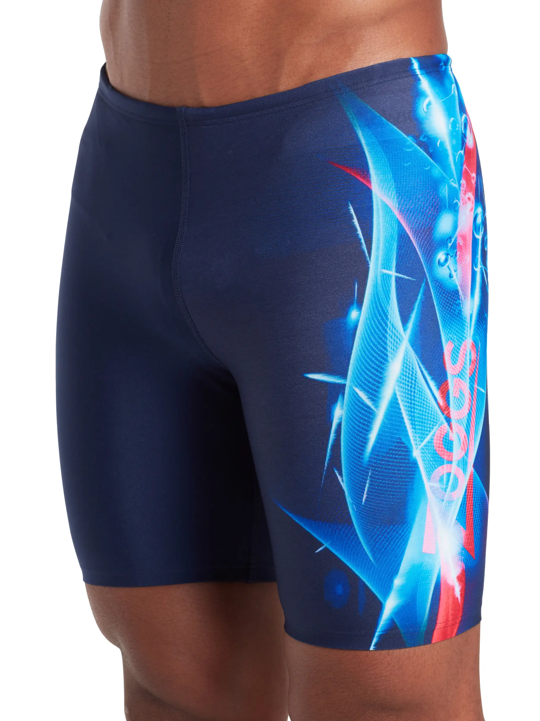 Sale, view full size image of Front view of Product detail - Mens Pulse Print Mid Jammer PLSE